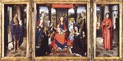 Hans Memling The Virgin and Child with Angels,Saints and Donors china oil painting reproduction